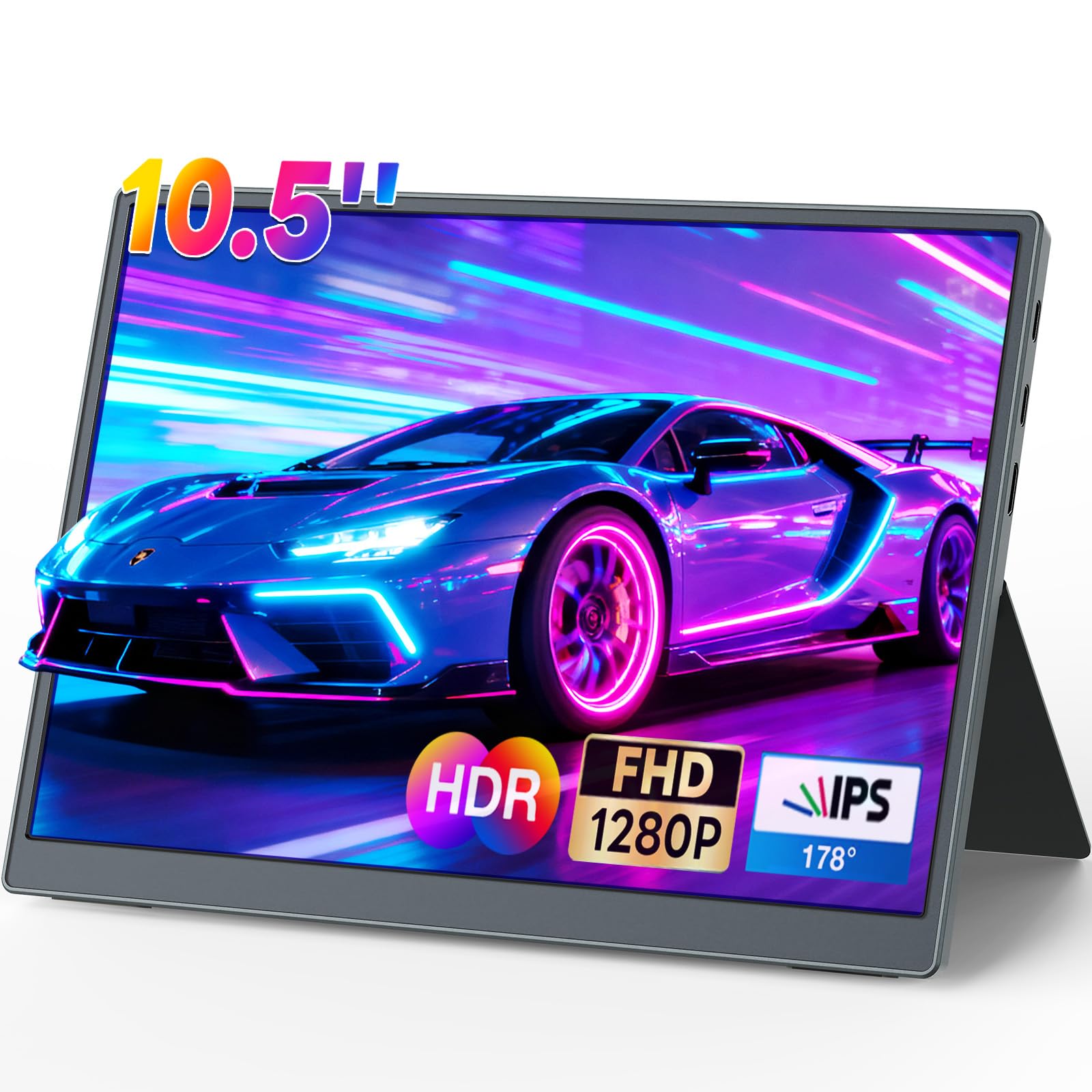 Amazon.com: iProda Portable Monitor 10.5 inch 1280P 420 Nits100